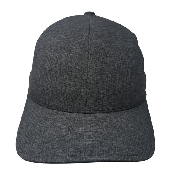 Flexfit Delta Fitted Hat Gray Solid Medium Outdoor Vent Holes Blank - Picture 1 of 9